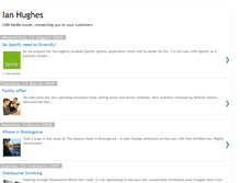 Tablet Screenshot of ianhughes.lhmmedia.com
